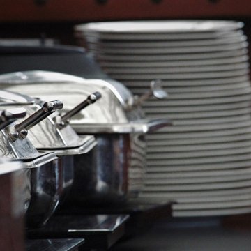 catering dishes ready to serve up food
